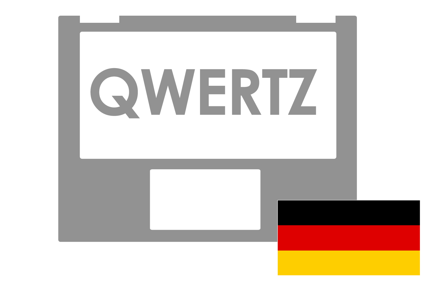 Asus Blue backlit German QWERTZ keyboard